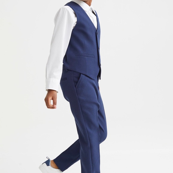 Suit Vest and Pants in Dark Blue - Picture 2 of 6